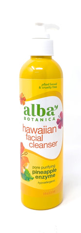 Alba Botanica Hawaiian Facial Cleanser Pore Purifying Pineapple Enzyme 8 oz