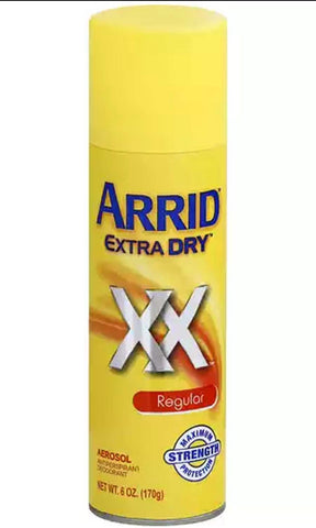 Arrid Extra Dry XX Aerosol Antiperspirant Regular 6 oz