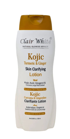 Clair White Kojic Turmeric & Ginger Skin Clarifying Lotion 16.8 oz