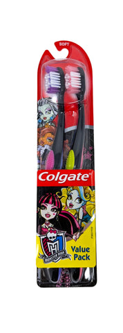 Colgate Monster High Toothbrush Soft Value Pack