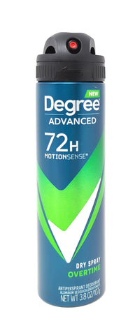 Degree Advanced MotionSense Antiperspirant Dry Spray Overtime 3.8 oz