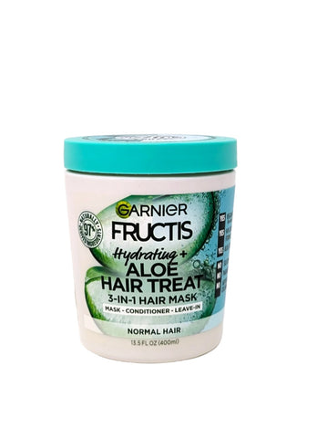 Garnier Fructis Hydrating Aloe Hair Treatment 3-in-1 Mask 13.5 oz