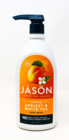 Jason Glowing Apricot & White Tea Body Wash 30 oz