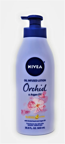 Nivea Oil Infused Lotion Orchid & Argan Oil 16.9 oz