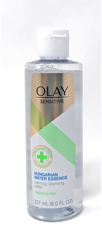 Olay Sensitive Hungarian Water Essence Calming Cleansing Water 8 oz
