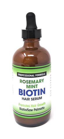 Professional Formula Biotin Rosemary Mint Hair Serum 4 oz