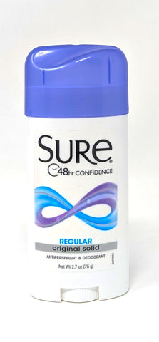 Sure Original Solid Antiperspirant Deodorant Regular 2.7 oz