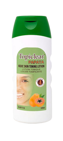 Topiclear Papaya Kojic Skin Toning Lotion 10.82 oz