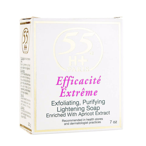 55H+ Efficacite Extreme Exfoliating Purifying Lightening Soap 7 oz