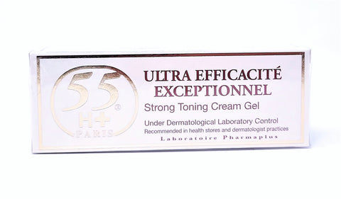55H+ Ultra Efficacite Exceptionnel Strong Toning Cream Gel 1 oz