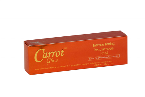 Carrot Glow Intense Toning Treatment Gel 1 oz.