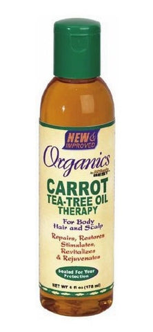 Organics by Africa's Best Carrot Tea Tree Oil Therapy 6 oz.