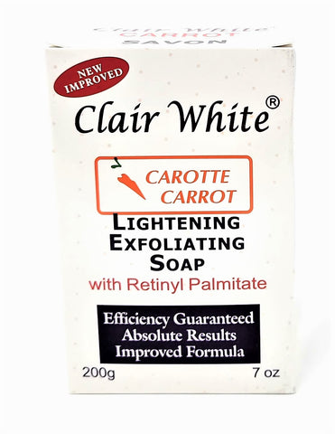 Clair White Carrot Lightening Exfoliating Soap 7 oz