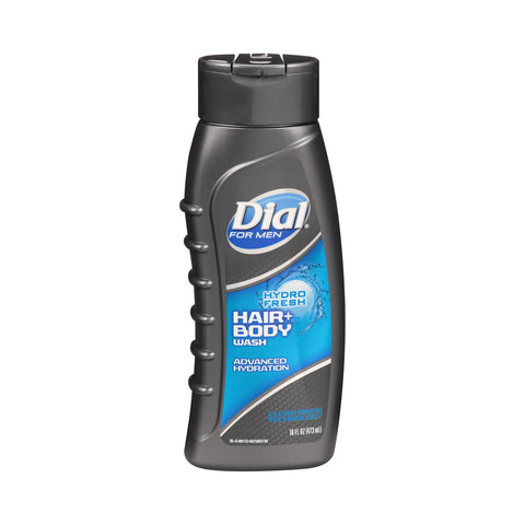 Dial For Men Hydro Fresh Hair & Body Wash 16 oz
