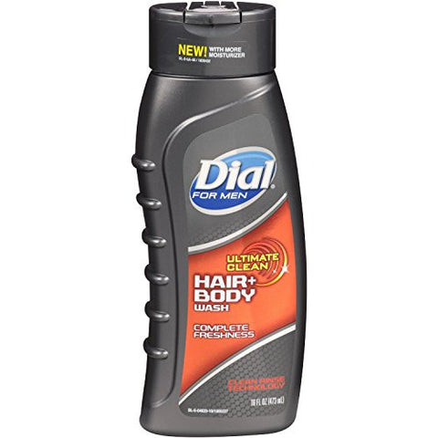Dial For Men Ultimate Clean Hair & Body Wash 16 oz