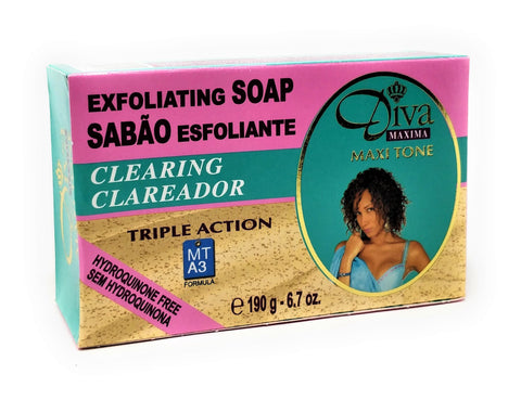 Diva Maxima Maxi Tone Exfoliating Soap 6.7 oz
