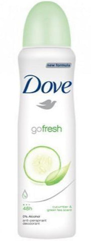 Dove Go Fresh Antiperspirant Deodorant Spray Cucumber & Green Tea Scent 150 ml