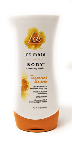 FDS Intimate Body Cleansing Wash Tangerine Blossom 10 oz