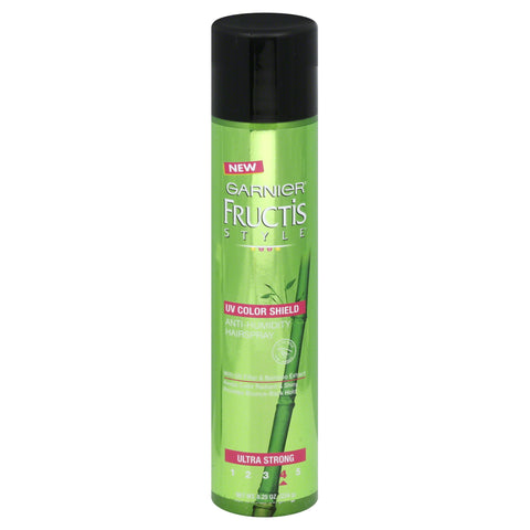 Garnier Fructis Style Anti-Humidity Hairspray UV Color Shield Ultra Strong 8.25 oz