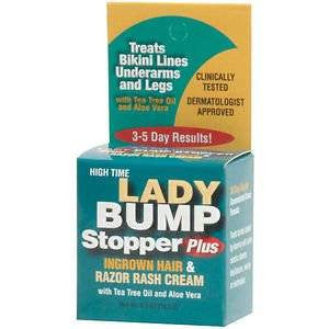 High Time Lady Bump Stopper Plus INgrow Hair & Rash Cream 0.5 oz