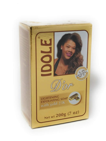 Idole Lightening Exfoliating Soap with Gold 23K 7 oz