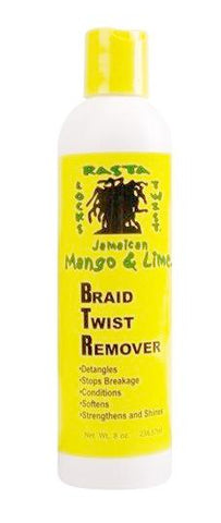 Jamaican Mango & Lime Braid Twist Remover 8 oz