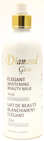 Diamond Glow Elegant Whitening Beauty Milk 16.8 oz.