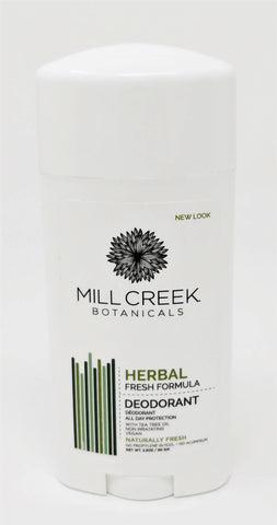 Mill Creek Botanicals Herbal Fresh Formula Deodorant 2.5 oz