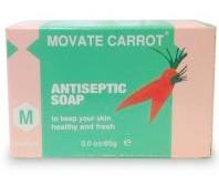 Movate Carrot Antispetic Soap 3 oz