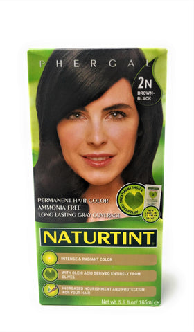 Naturtint Permanent Hair Color Brown Black 2N
