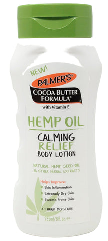 Palmer's Cocoa Butter Formula Hemp Oil Calming Relief Body Lotion 8 oz