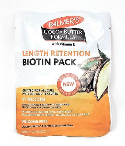 Palmer's Cocoa Butter Formula Length Retention Biotin Pack 2.1 oz