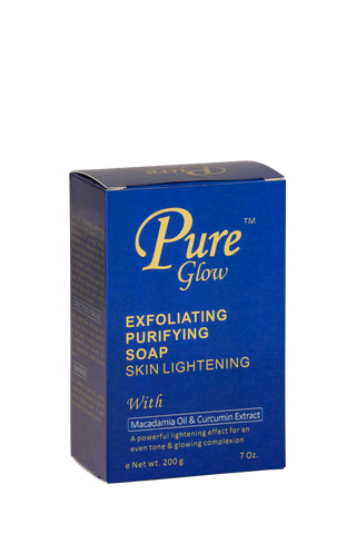 Pure Glow Exfoliating Soap Skin Lightening 7 oz