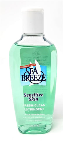 Sea Breeze Sensitive Skin Fresh-Clean Astringent 6 oz