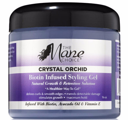 The Mane Choice Crystal Orchid Biotin Infused Styling Gel 16 oz