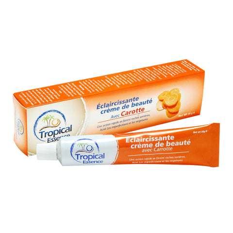 Tropical Essence Lightening Beauty Cream with Carrot 1.76 oz