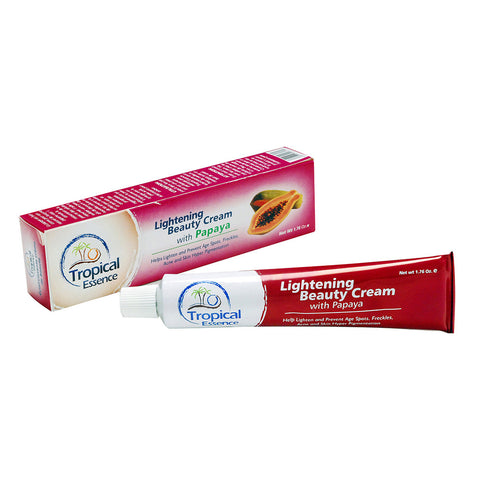Tropical Essence Lightening Beauty Cream with Papaya 1.76 oz