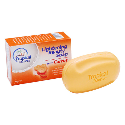 Tropical Essence Lightening Beauty Soap with Carrot 3 oz