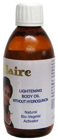 Bio Claire Lightening Body Oil 6.6 oz.