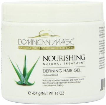 Dominican Magic Nourishing Natural Treatment Defining Hair Gel 16 oz.