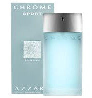 Chrome Sport by Azzaro For Men Eau de Toilette Spray 3.4 oz.