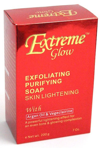 Extreme Glow Exfoliating Purifying Soap Skin Lightening 7 oz.