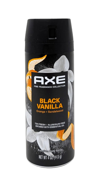 AXE Premium Body Spray Black Vanilla 4 oz