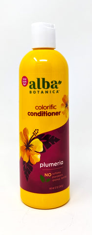Alba Botanica Colorific Conditioner Plumeria 12 oz