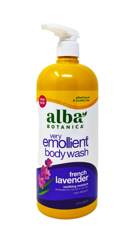 Alba Botanica Midnight Tuberose Very Emollient Bath & Shower Gel, 12 Oz 