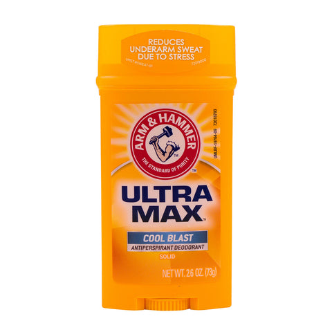 Arm & Hammer Ultra Max Solid Antiperspirant Cool Blast 2.6 oz