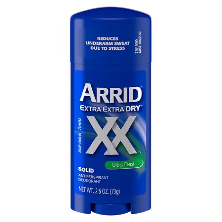 Arrid Extra Extra Dry Solid Antiperspirant Ultra Fresh 2.6 oz