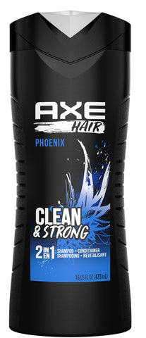 Axe Hair Phoenix Clean & Strong 2 in 1 Shampoo + Conditioner 16 oz