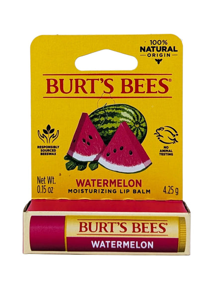 Burt's Bees Watermelon Moisturizing Lip Balm 0.15 oz