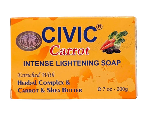Civic Carrot Intense Lightening Soap 7 oz